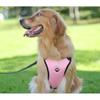 Breathable Mesh Dog Harness  Car Automotive Seat Safety Dog Chest Straps Outdoor Training  Adjustable Straps Pet Leash With
