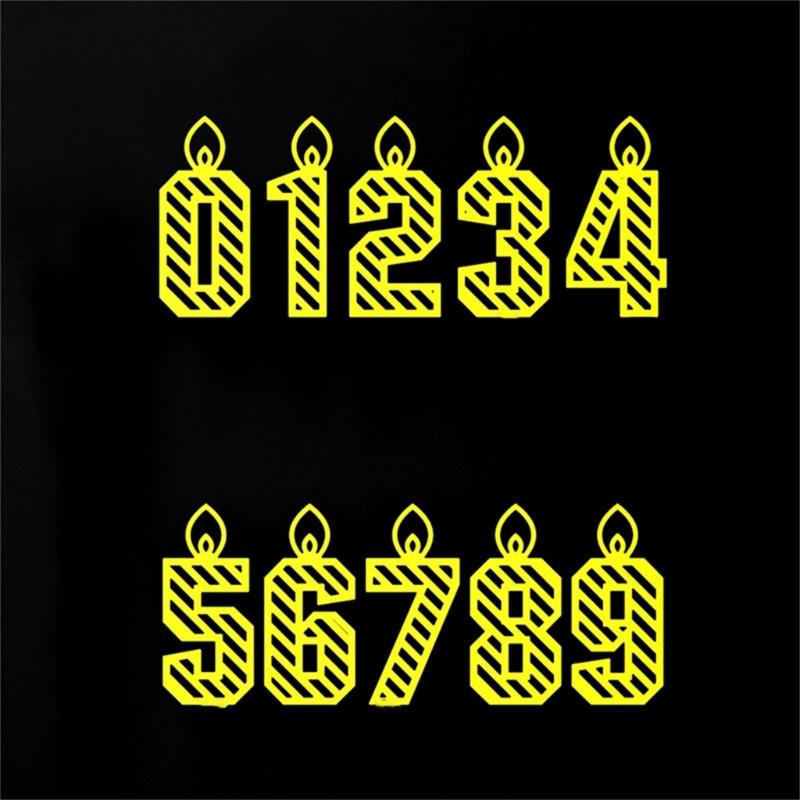 0-9 Number Cutting Dies for Photo Scrapbooking Card Making Decorations Embossing Stencils Carbon Steel Die Cuts