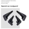 Для Geely Monjaro Xingyue L 2024 2025 4 шт. Специальные автомобильные грязезащитные щитки на крылья Передние и задние брызговики Защитные элементы от грязи и брызг Аксессуары
