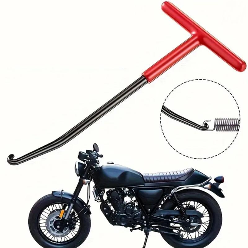 1/2PCS Motorcycle Exhaust Pipe Spring Removal Tool T Shaped Handle Hook Puller Installer Repair Kit for Muffler