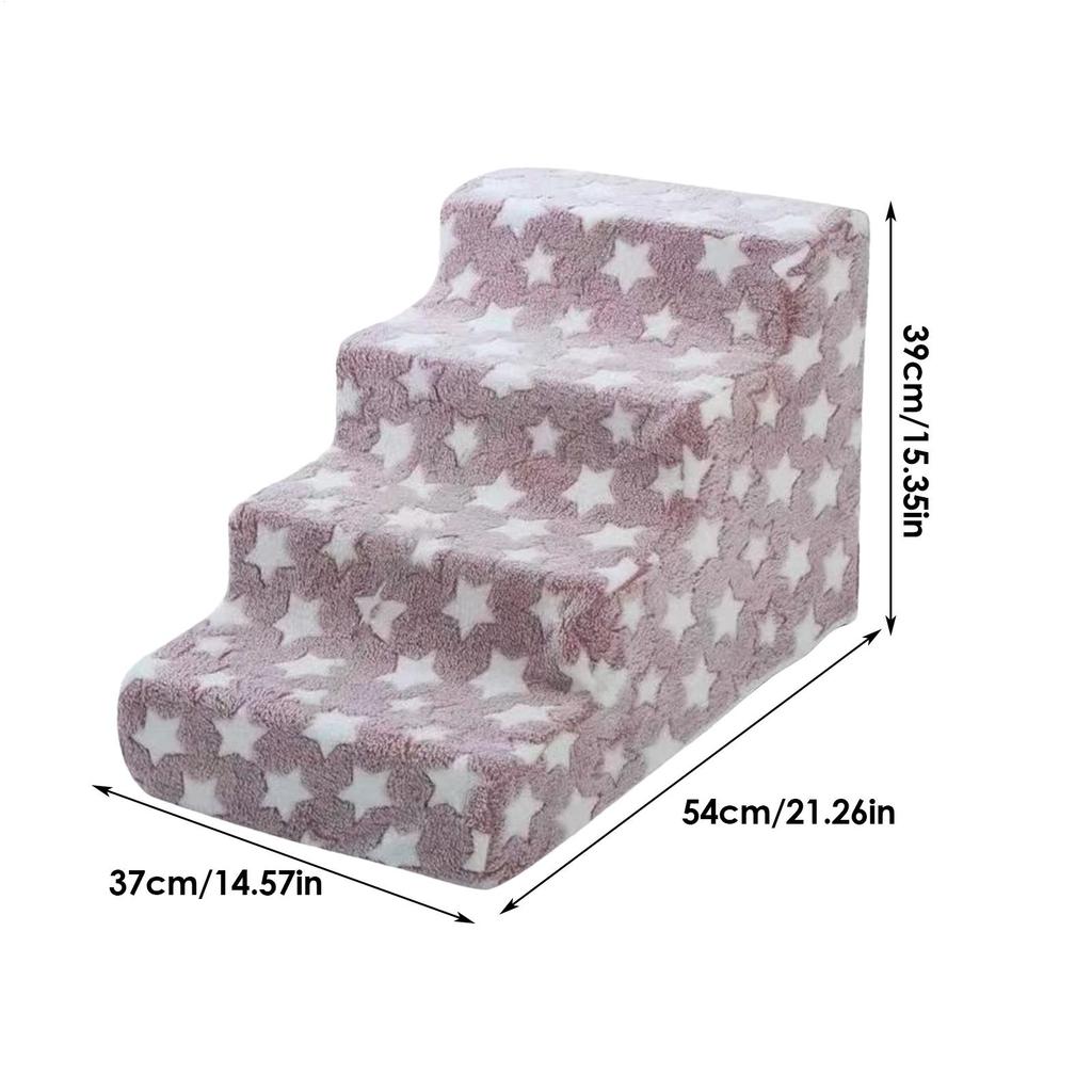 Лестница для питомца Кошачьи ступеньки Для автомобиля Съемная Домашняя Рампа для котят Для щенков Кошек Гостиная Спальня Кабинет Подоконник Диван Кровать