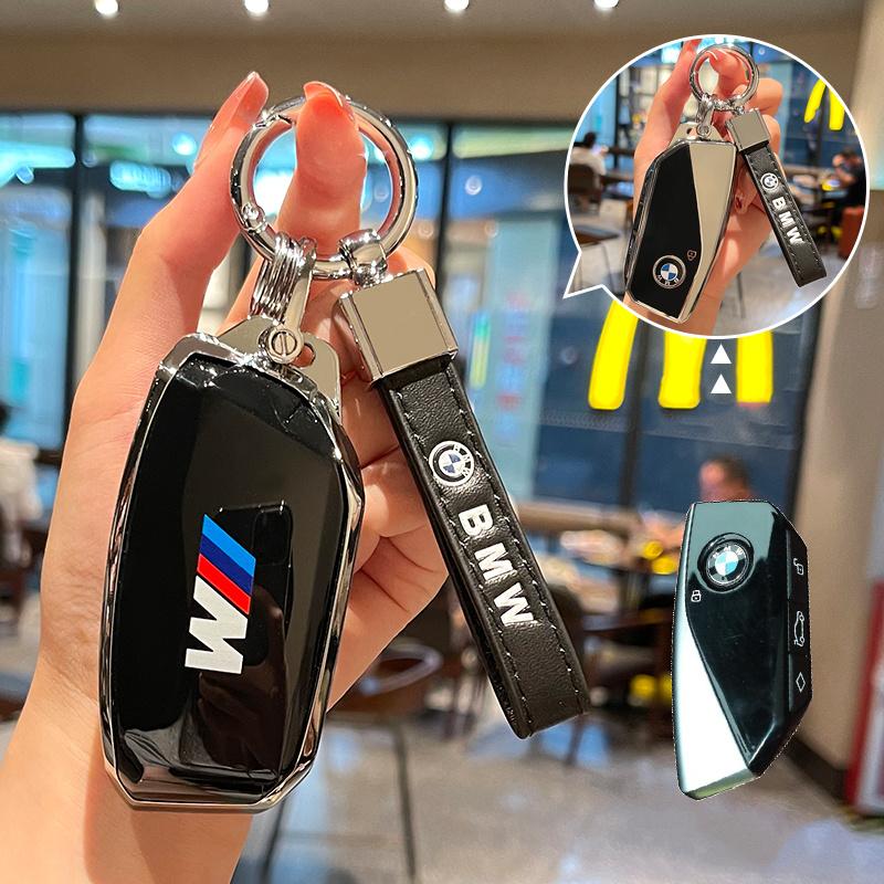 Fashion Car Key Case Cover Shell Remote Keychain For BMW 7 Series G70 G09 XM U06 G81 M3 2023 i7 X7 G07 LCI iX I20 X1 U11 Keyless sdbf49