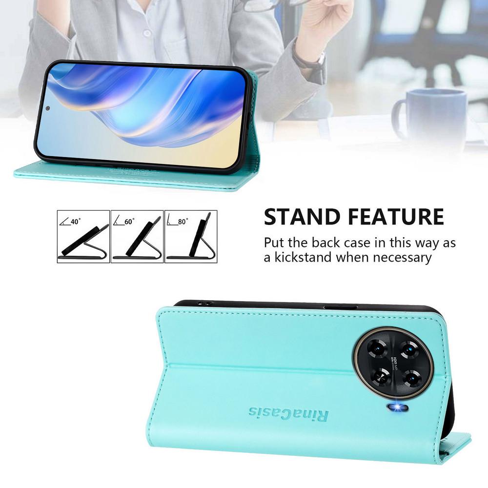 Кожаный чехол-кошелек для Tecno Spark 20 Pro Plus Роскошный чехол для Spark 30 20 10 9 Pro 30C 20C 10C 8C Go 2025 Магнитная Funda