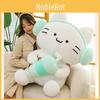 Toys Plush Cat Headset Milky Tea Cartoon Animals Fill Doll Xmas Garnish Gifts
