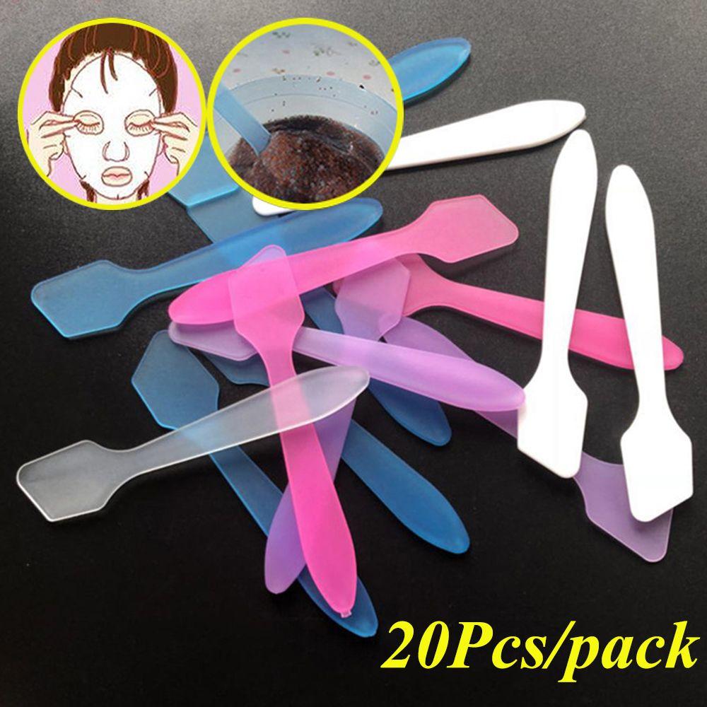 Random Color Skin Care Cream DIY Makeup Tools Mixing Spoon Mask Stick Mask Scraper Cosmetic Tools