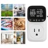 AC 110V Temperature Controller Outlet 15A US Plug Thermostat Socket with Probe -40~120℃ for Refrigerator Incubator Greenhouse 2