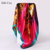 High-quality Luxurious Silk Scarves Headband Scarfs Neck Scarf For Women Chain Silk Scarf Women's Decorative Shawl