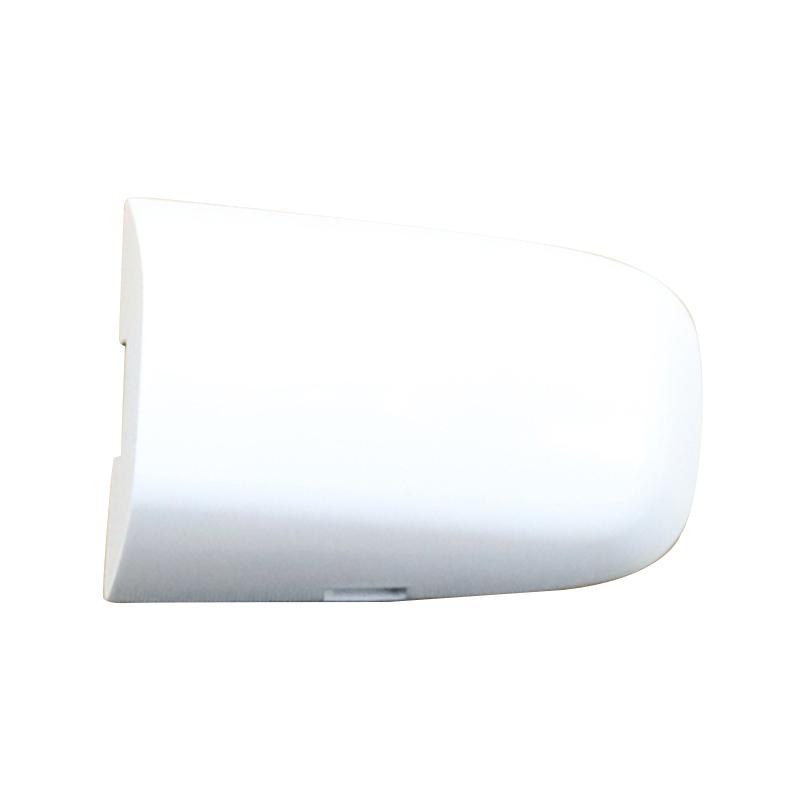 White ABS Plastic Outer Left Front Door Handle End Cover Cap with Keyhole 31349578 Fit for Volvo XC60 S60 S60L V60 V40