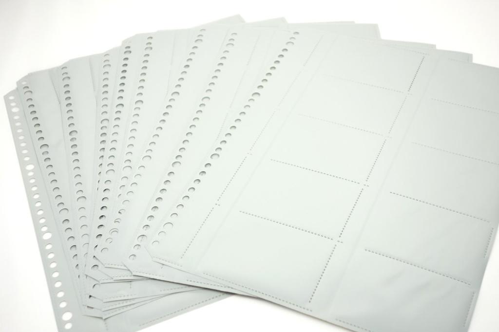 KOKUYO File Business Card Holder Refill Paper A4 10 sheets Mei-398