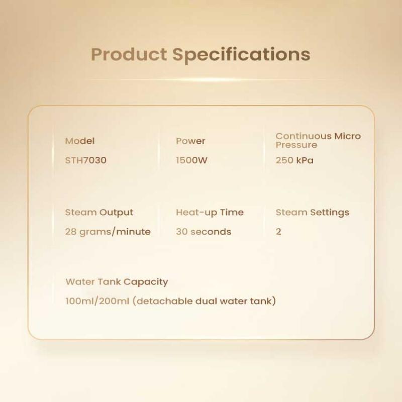 Philips STH7030 Handheld Garment Steamer 220V 1500W