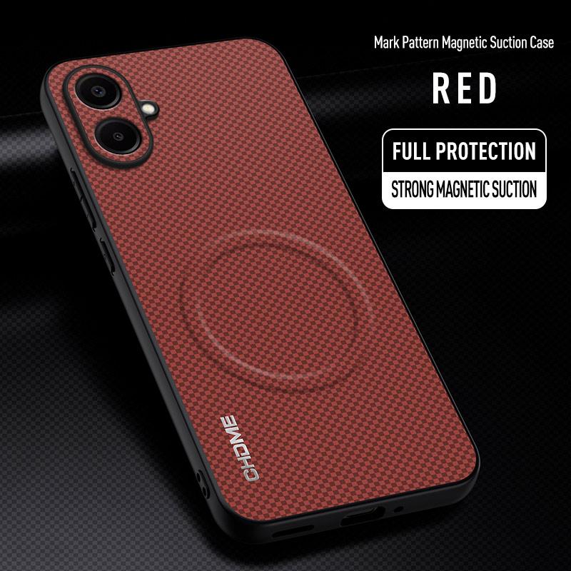For Samsung Galaxy A07 4G Case Luxury Car Magnetic Holder Phone Case For Samsung A07 Silicone Shockproof Protective Back Cover