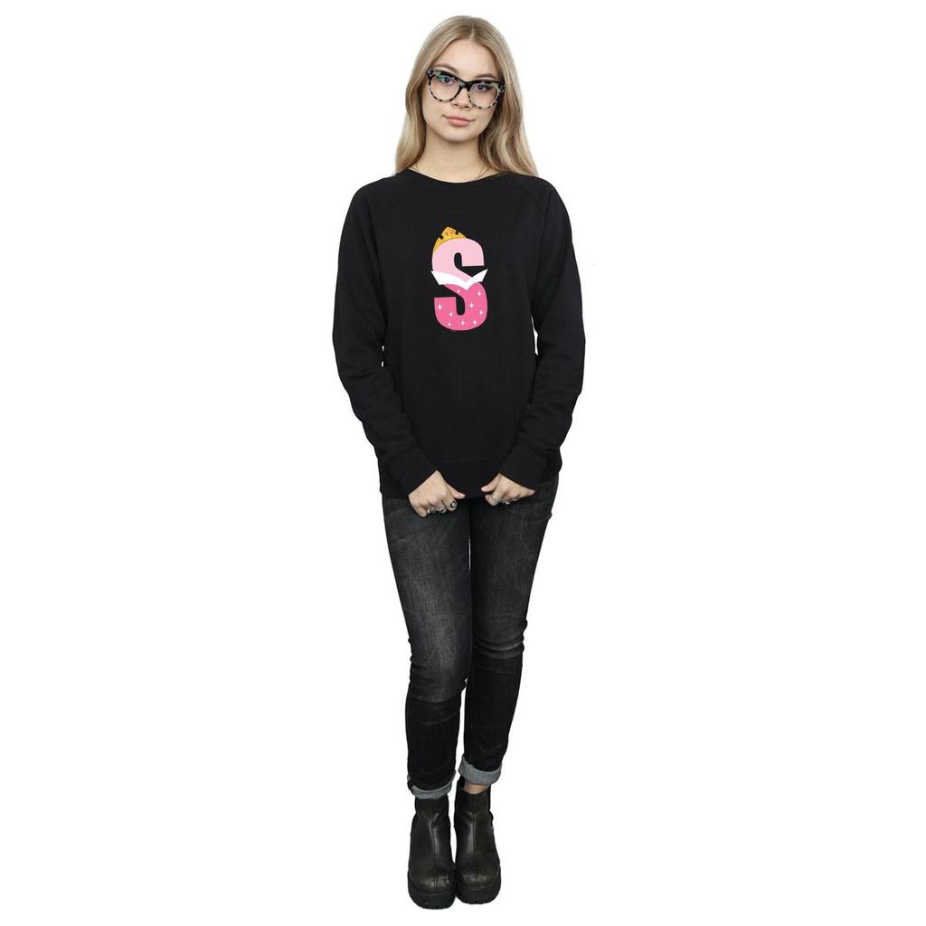Disney Womens/Ladies Alphabet S Is For Sleeping Beauty Sweatshirt