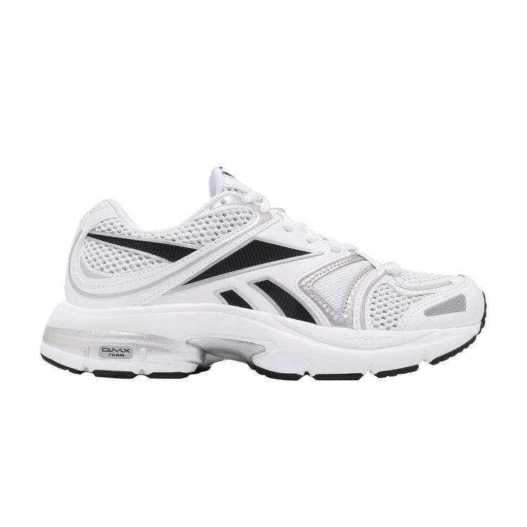 Reebok Premier Road Plus 6 White Silver Metallic Unisex Sneakers Black G58597