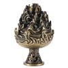 Retro Alloy Censer Burner Mini Ornaments Chinese Ancient Censer Tea Desk Decor