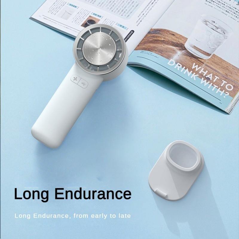 Portable Brushless Multifunctional Fan Mini Semiconductor Cold Compress Fan Outdoors USB Charging Cooling Fan