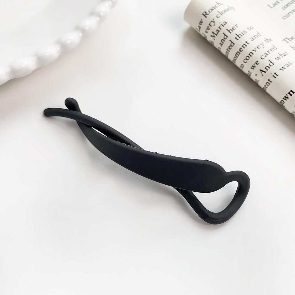 Элегантная заколка-банан в корейском стиле для хвостиков и пучков