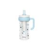 with Straw Plastic Water Bottle Large Capacity Sport Bottle Clear Cartoon  Water Cup  Outdoor Sport