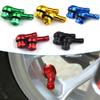 2Pcs/Set Motorcycle Valve Stems Rim 90 Degree Angle Aluminum Alloy Valve Wheel Tire Tubeless Valve Caps For Rim Wheel Parts