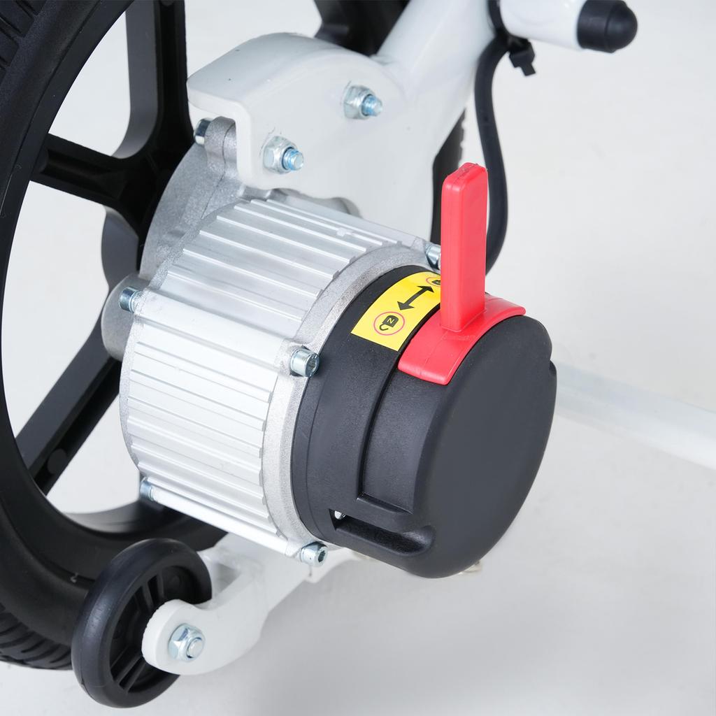 WEYRAL 220 Aluminum Alloy Lightweight Folding Electric Wheelchair For Elderly&Disabled Person 48KM Range 100KG Load 150W Dual Battery