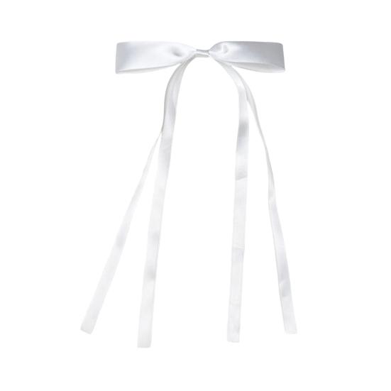 Заколка для волос для девочки, длинная лента, бант, декор, заколка для волос, декоративная заколка для волос на затылок, металлические шпильки, аксессуары для волос на День святого Валентина