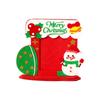 Santa Claus DIY Christmas 4in Frame Christmas Tree Christmas Toy  Toddlers