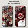 H-har-vardes логотип модный узор ин Чехол для телефона Для iPhone 17 16 e 15 14 13 12 Plus Mini Pro Max Мягкий черный Ударопрочный чехол