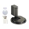Magnetic Door Stop with Screws Aluminum Alloy Adjustable Punch-free Door Stopper Heavy Duty Magnet Door Holder Hardware