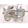 Vintage Colored Glass Jars And Lids Transparent Storage Tanks Home Kitchen Desk Decor,candy Jars Fresh Cans