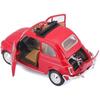 Blago Fiat Мини-автомобиль 1/24 FIAT 500 L 1968 Италия Автомобиль (красный)