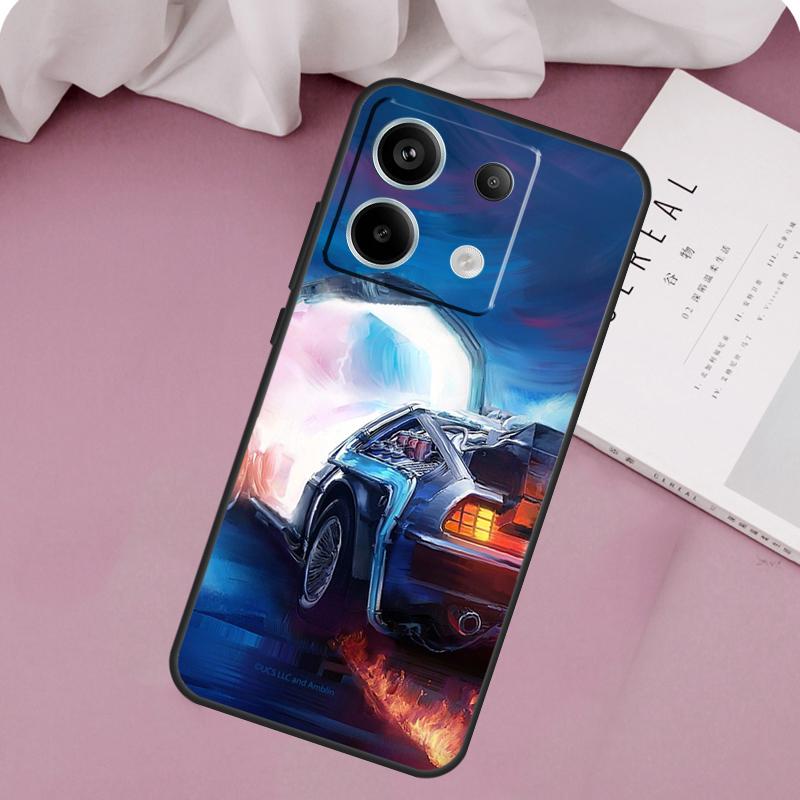 Back to the Future Cool Case For Xiaomi Redmi Note 13 Pro 14 12 11 10 9 11S 12S Redmi 15 14C 10C 12C 13C 15C Cover