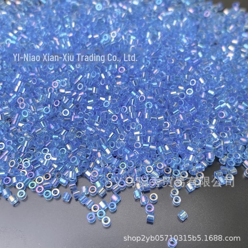 «1,6 мм прозрачные фантазийные старинные бусины для самодельных украшений с кисточками и вышивки»