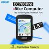Geoid JiaoAo CC700 Pro 2,8" Умный велокомпьютер с цветным экраном, спидометром, одометром и навигацией.