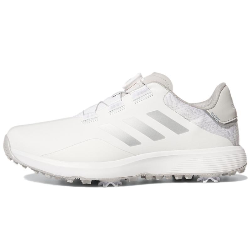 Adidas S2G Boa Cozy Wear Resistant Golf Shoe White Sneakers GV9781