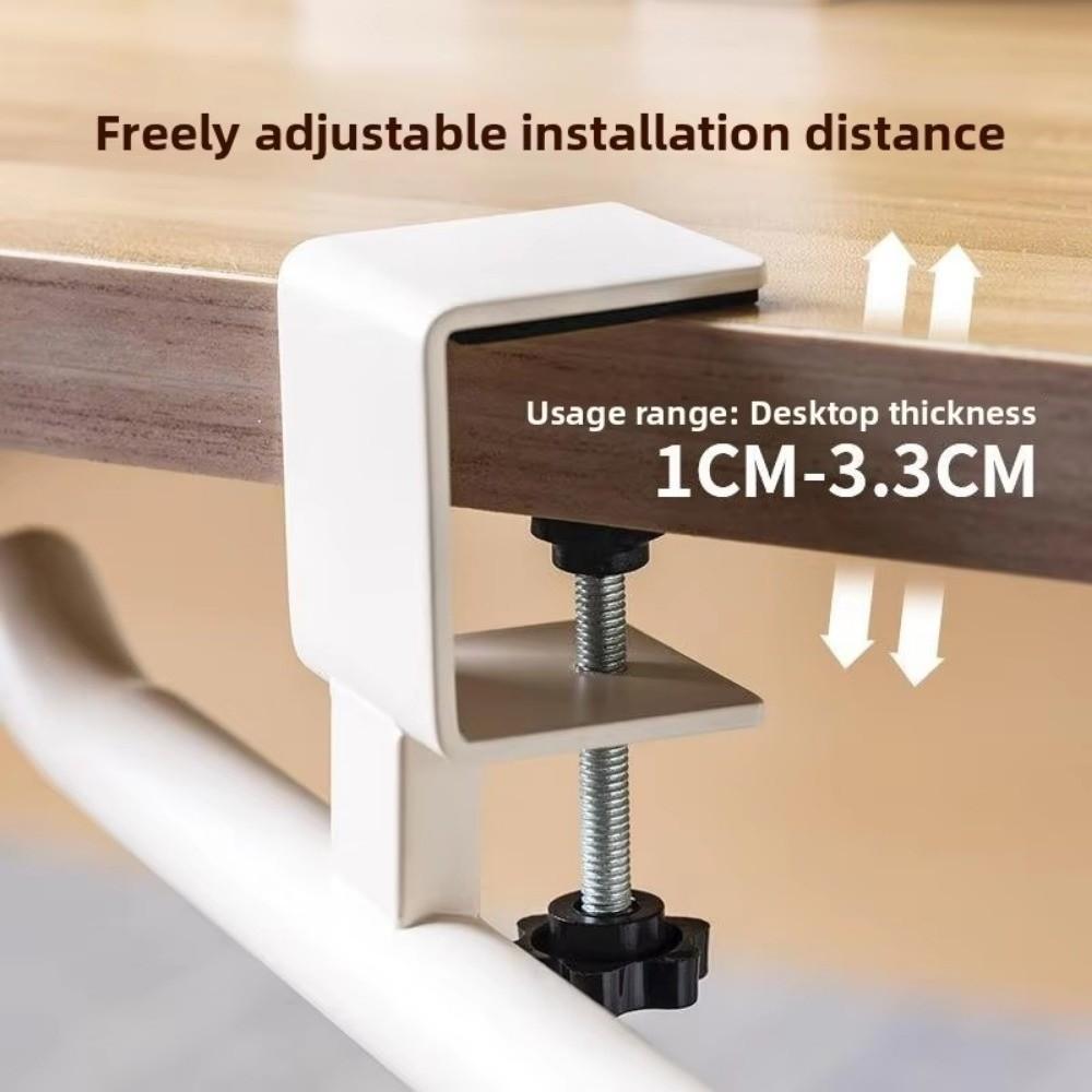 Iron Schoolbag Hook Hanging Desk Side Hook Modern Desk Bag Hook  Office Desktop