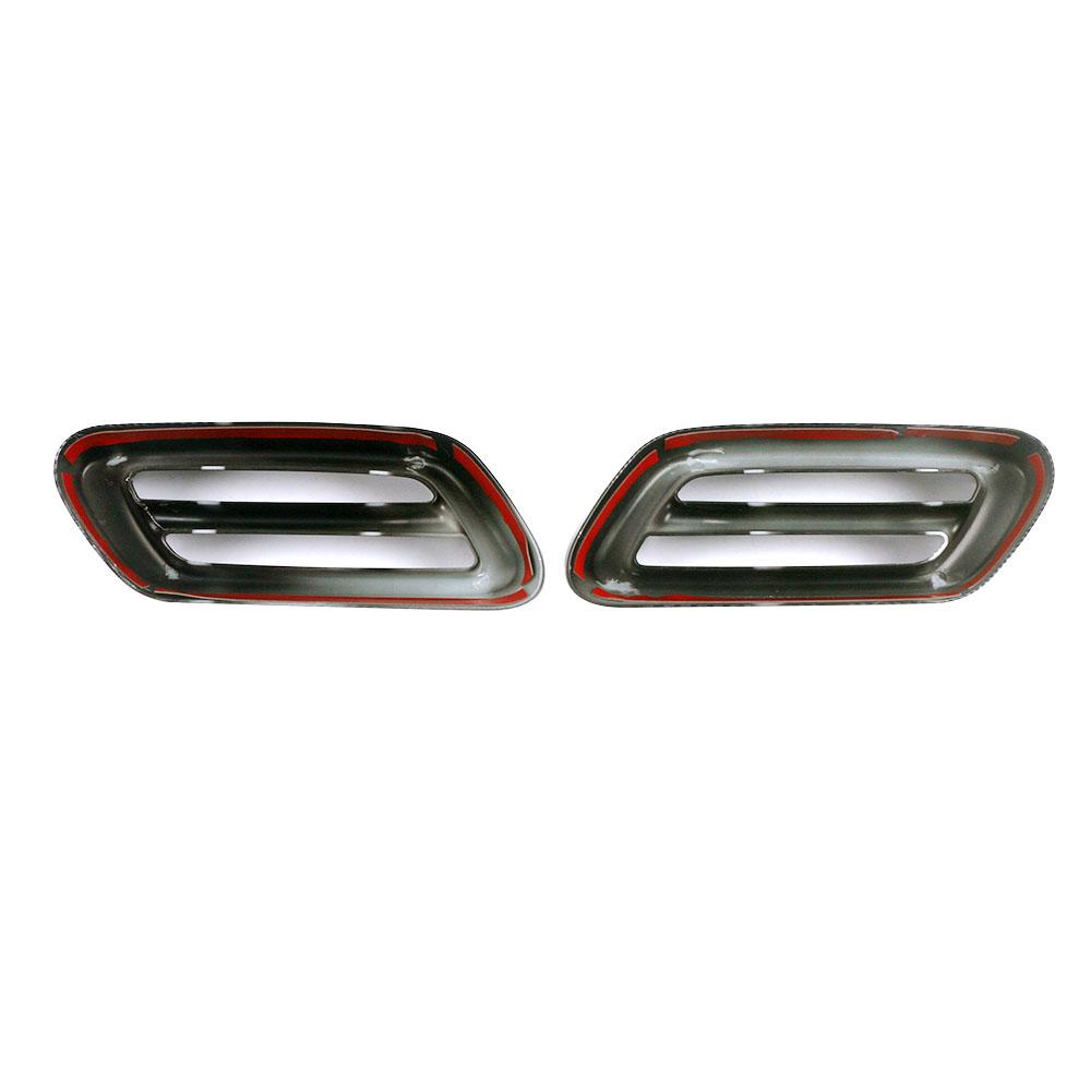Для Mercedes Benz C Class W206 C200 C220 C260 C300 2024 2024 Автомобильный глушитель, хвостовая часть, выхлопная труба, задняя крышка, отделка, стильный ремонт