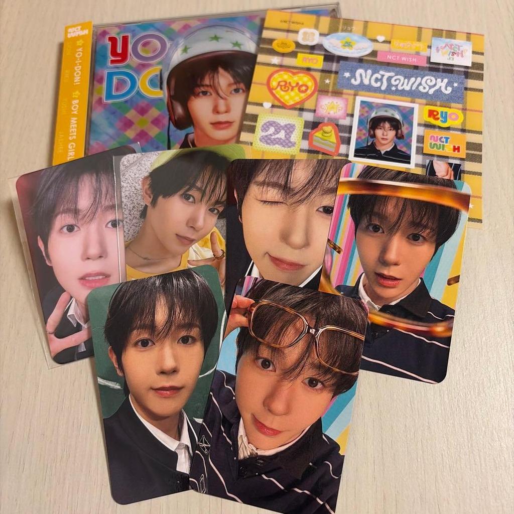 Used NCT WISH YO-I-DON! Ryo mu-mo Exclusive Photocard