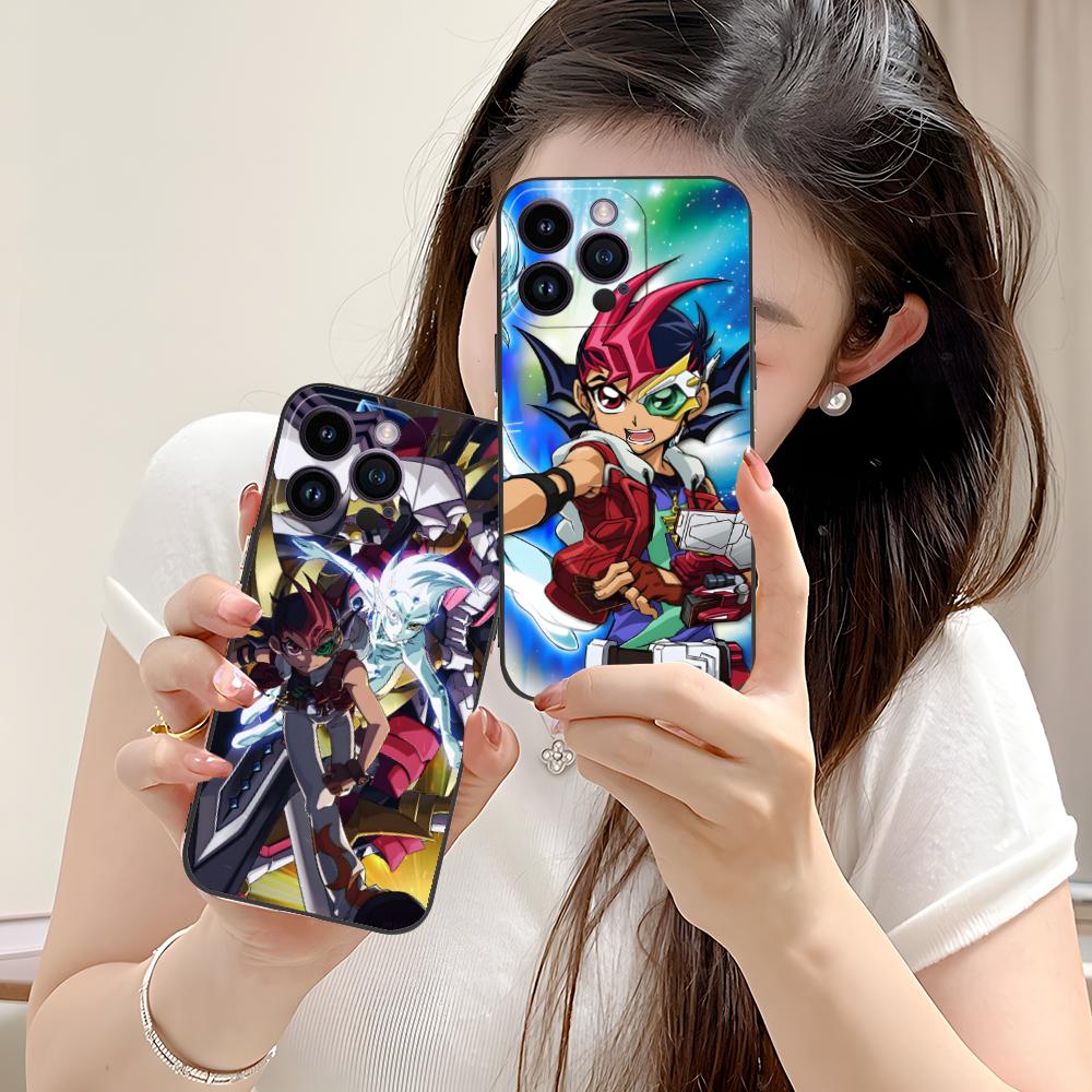 Yugioh Юма Цукумо Чехол для мобильного телефона для iPhone 17 16 15 14 13 12 11 X XR XS 8 7 Air Pro Max Plus Mini Цветной Чехол Роскошный