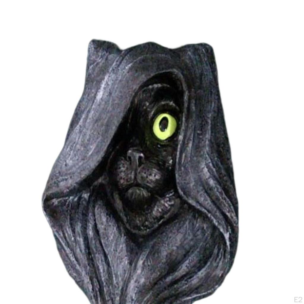 Decorative Mysterious Figurine Statue, Animal Sculpture Ornament for Bookshelf