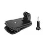 360° Rotatable Backpack Clip Strap Quick Mount For GoPro Hero 13 12 11 10 9 8 7 Insta360 X2 X3 X4 DJI Osmo Action 5 4 3 2 Camera