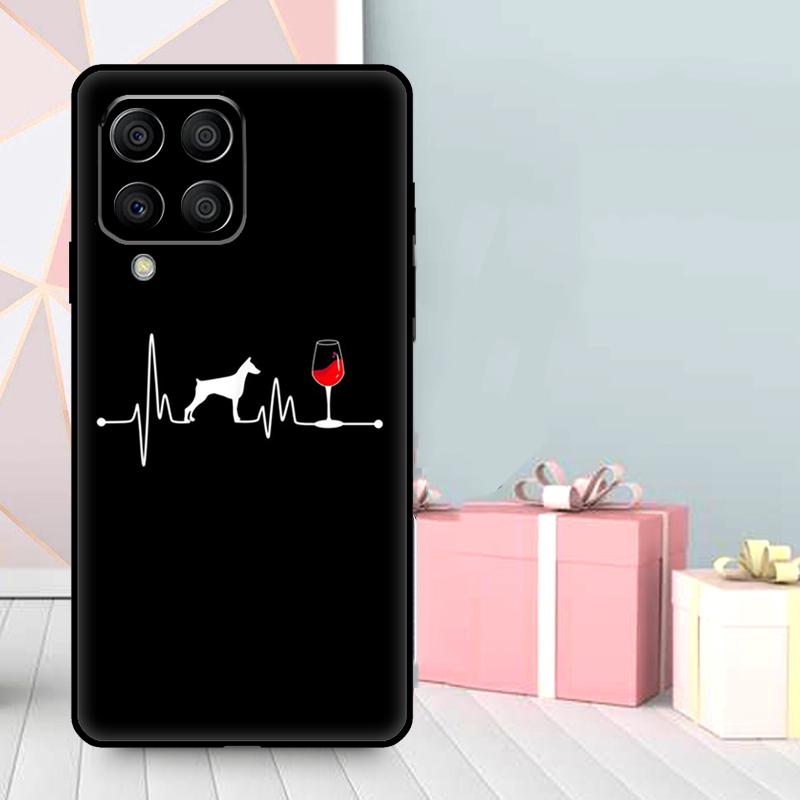 Dachshund Doberman Dog Case For Samsung Galaxy M36 M12 M52 M06 M16 M56 M33 M15 M55 M31 M13 M14 M53 M32 M35 M34 M54
