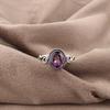 African Amethyst Ring, 925 Solid Sterling Silver Gemstone Jewelry, Handmade Ring, For Thanksgiving Gift