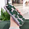 Green Gold Leaf Phone Case For Samsung Galaxy S25 FE S24 S23 S22 S21 S20 Ultra Plus S10 Note 20 ultra 10 9 Plus Cover