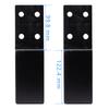 2PCS 5 Inch Bed Frame Support Legs Bed Reinforcement Kit Wood