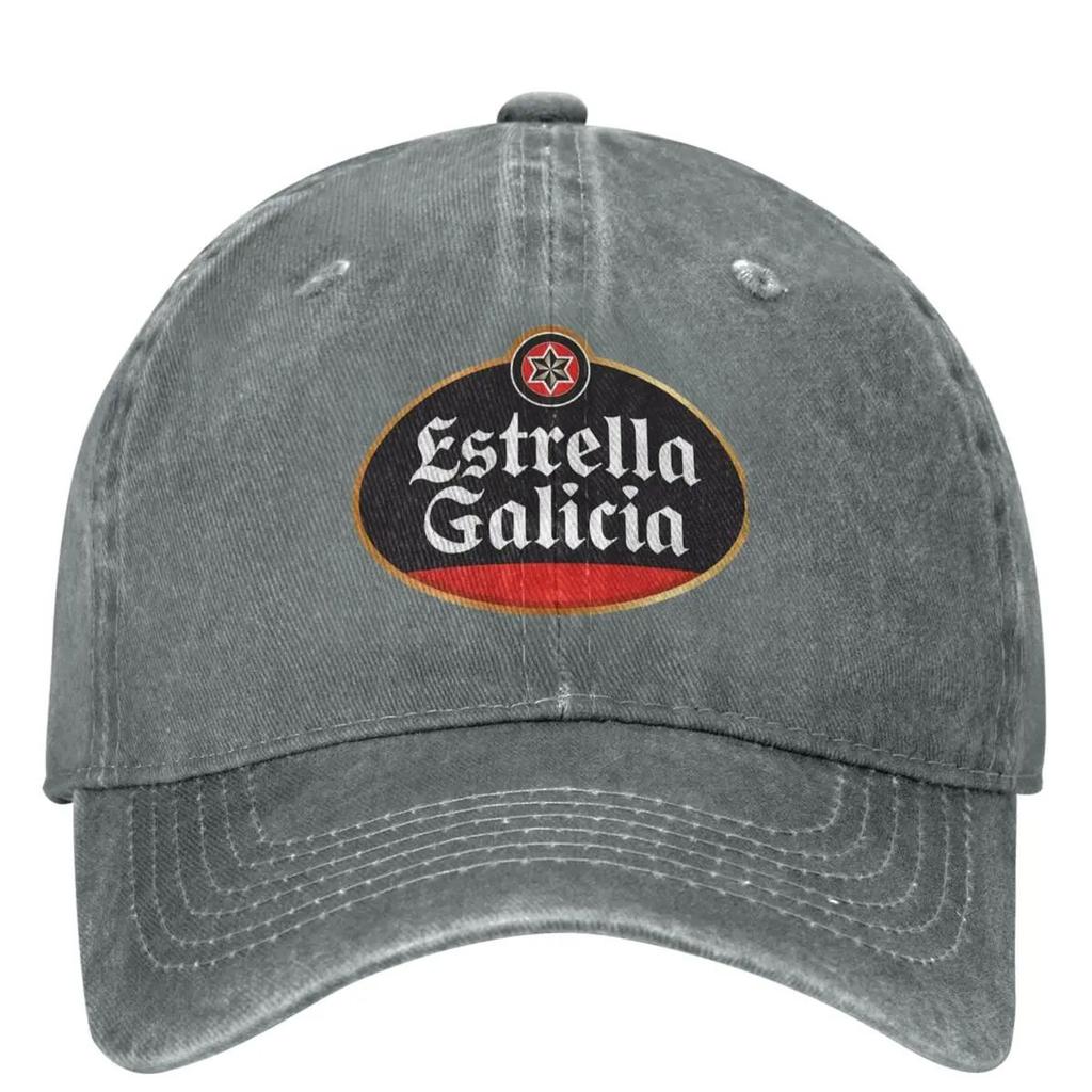 Кепка-тракер Estrella Galicia Испания Бейсболка Пиво Унисекс Мужская Дизайн Кепки для активного отдыха на природе Подарок Мода