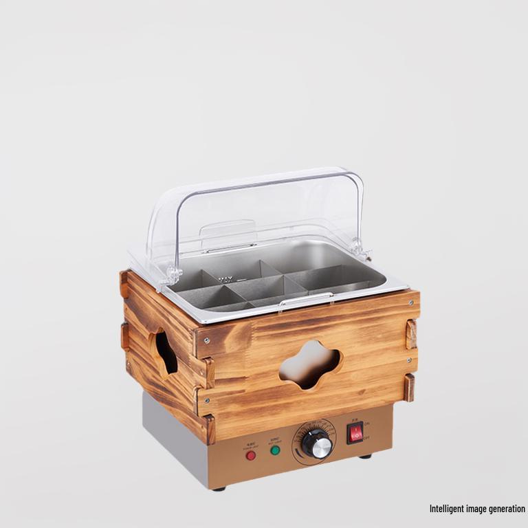 Dust Cover for Oden Machine Commercial Nine-Grid Mala Tang Skewers Hot Pot Stall