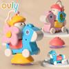 Multi-functional Suction Cups Ponies Infants Children Rotating Tables High Chair Dining Toys Puzzle Carousels Early Education