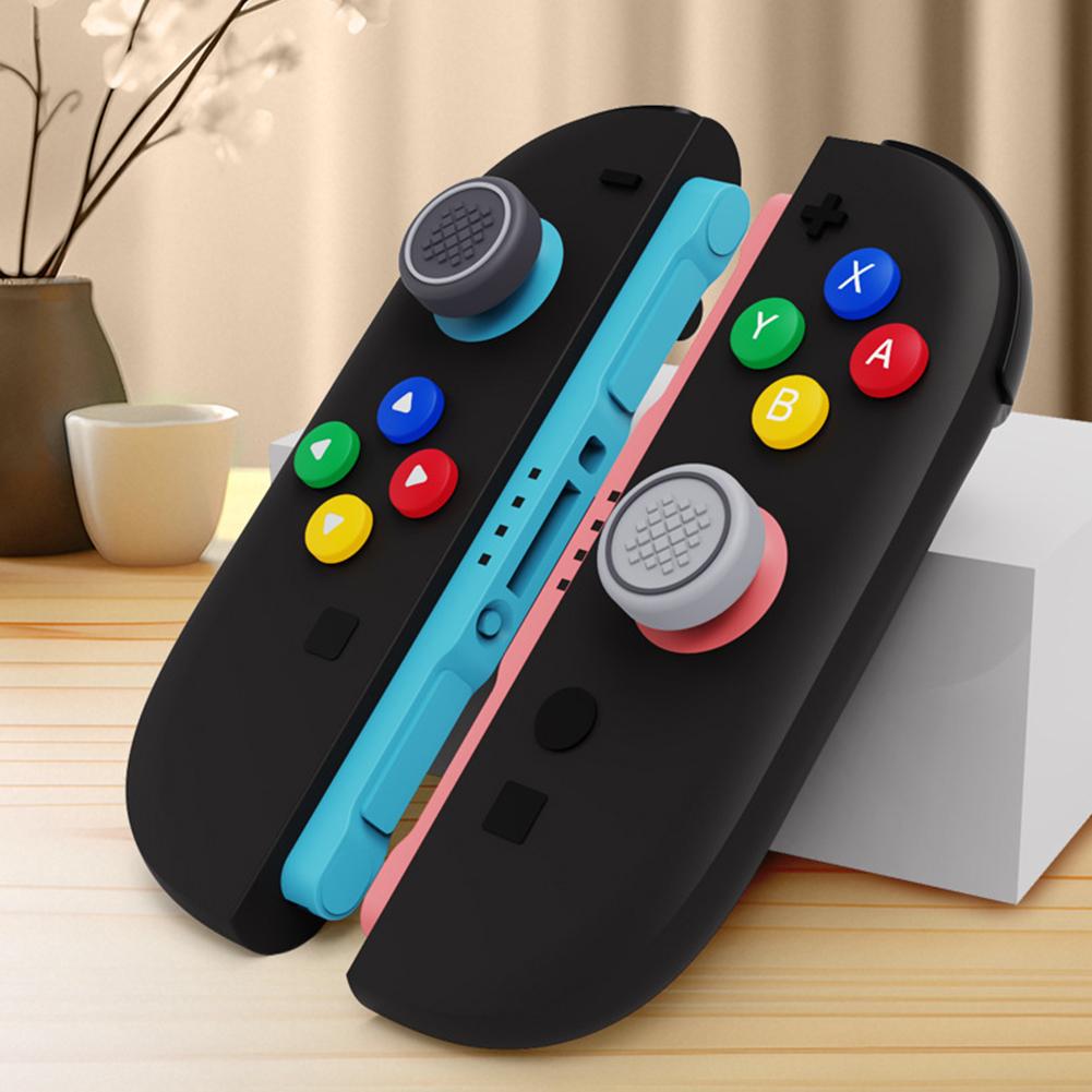 Для Nintendo Switch 2 Накладки на стики Джойстика и Набор Стикеры на Кнопки ABXY для Switch 2 Joycon Комплект Игровых Аксессуаров