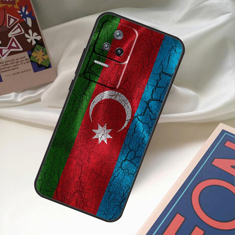 Azerbaijan Flag Case For POCO X6 Pro X3 X5 F3 F5 M5s M6 Pro Xiaomi 14 Ultra 11T 12T 13T Pro 12 13 Lite Cover