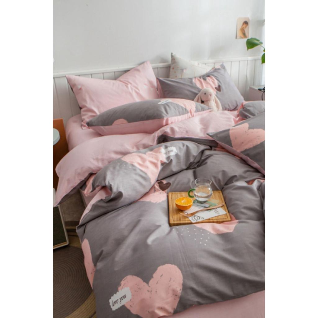 Двусторонний двойной пододеяльник с эластичными простынями