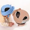 Breathable Infant Safety Helmets Hat Solid Color Lightweight Design Head Protector for Learning to Walk Toddler Baby